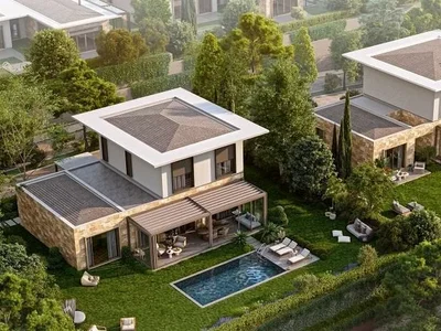 Residential complex New residential complex with a swimming pool, green areas and a tennis court, Izmir, Turkey