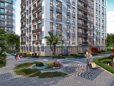 Complexe résidentiel Prêtes à emménager appartements 2+1 et 3+1 à Beylikdüzü, Istanbul, dans un complexe familial avec une infrastructure riche