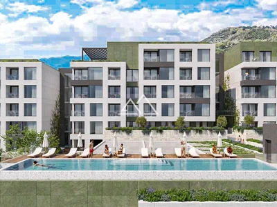 Residential complex New residential development with pool in Tivat