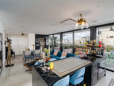 Residential quarter Magnifique penthouse avec piscine au centre de tel aviv