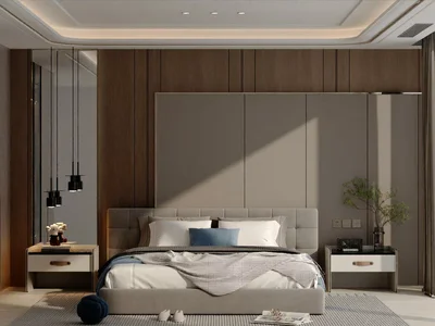 Wohnanlage New Trinity Residence with a swimming pool and a water park, Arjan-Dubailand, Dubai, UAE