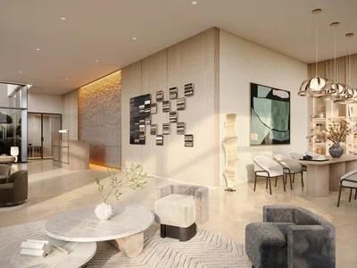 Complexe résidentiel New Terra Heights Residence with swimming pools and a mini golf course close to the airport and Expo 2020, Expo City, Dubai, UAE