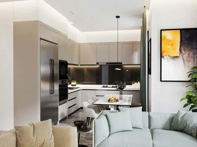 Wohnanlage New residential complex with swimming pools, green areas and a shopping mall, Bodrum, Turkey