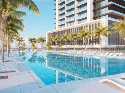 Complejo residencial New high-rise Auresta Residence with swimming pools, lounge areas and sports grounds, JVC, Dubai, UAE