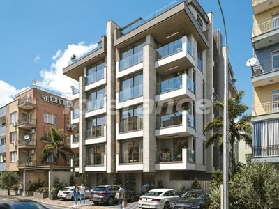 Complexe résidentiel Nouveaux appartements 2+1 et duplex 3+1 à Muratpaşa, Antalya à seulement sept cents mètres de la mer