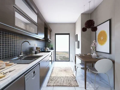 Wohnanlage New residence Yeni Eyüp Evleri with swimming pools and green areas in a historic area, Istanbul, Turkey