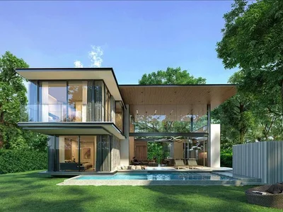 Complexe résidentiel New complex of villas with swimming pools close to international schools, Phuket, Thailand