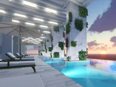 Wohnanlage Luxury high-rise residence with a water park, a hotel and restaurants, Pattaya, Thailand