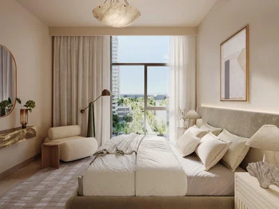 Complexe résidentiel New Terra Heights Residence with swimming pools and a mini golf course close to the airport and Expo 2020, Expo City, Dubai, UAE