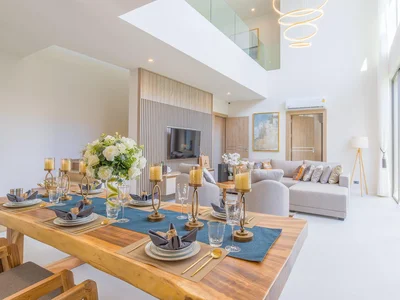 Complexe résidentiel New development of furnished villas with pools in Pasak, Phuket, Thailand