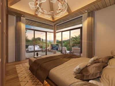 Complexe résidentiel Complex of villas with swimming pools in a convenient area, Phuket, Thailand