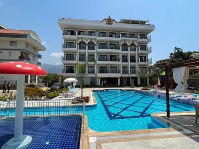 Zespół mieszkaniowy Duplex 4+1 in the Voyage Garden Oba complex for TURKISH CITIZENSHIP and RESIDENCE PERMIT.