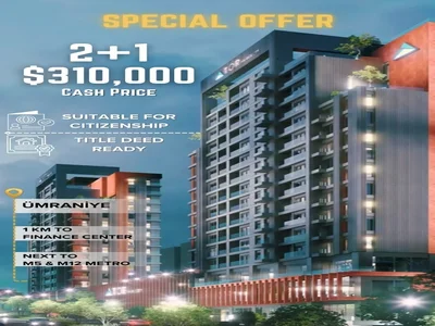 Residential complex TOR Finance City Istanbul: Apartments in the Up-and-Coming Ümraniye District.