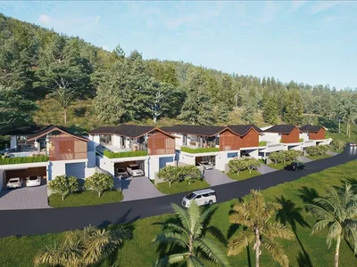 Wohnanlage New complex of villas with a picturesque view of the jungles close to Lamai Beach, Samui, Thailand